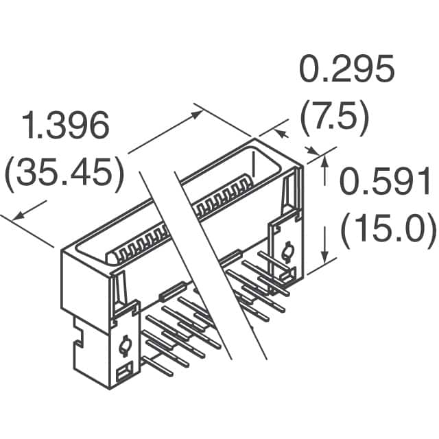 FX2-40P-1.27DS(71) Hirose Electric Co Ltd  Centronics Connectors